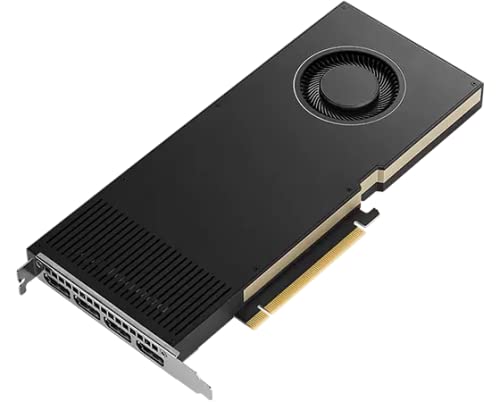 NVIDIA RTX A4000 with 16GB of GDDR6 Memory (ECC) 6144 CUDA Cores DirectX 12 3 Years Warranty PCIE 4.0 AAA Game Titles Gaming 4K Editing Mining