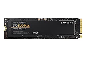 Samsung 970 EVO Plus 250GB/500GB/1TB PCIe NVMe M.2 (2280) Internal Solid State Drive (SSD) (MZ-V7S500)