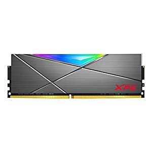 XPG ADATA SPECTRIX D50 DDR4 RGB 16GB (1x16GB) 3200MHz CL16 Desktop Memory RAM - AX4U3000716G16A-ST50