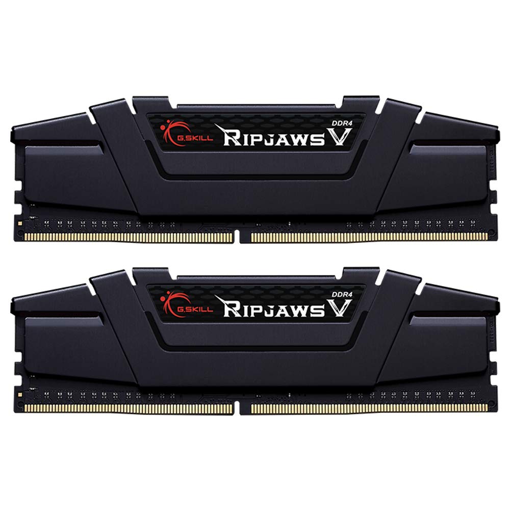 G.SKILL Ripjaws V 8GB (1 * 8GB) DDR4 3200 MHz CL16-18-18-38 1.35V Desktop Memory RAM - F4-3200C16S-8GVKB