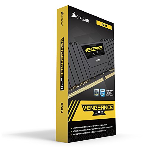 Corsair Vengeance LPX 8GB DDR4 3000 (PC4-24000) C16 PC Memory (CMK8GX4M1D3000C16)