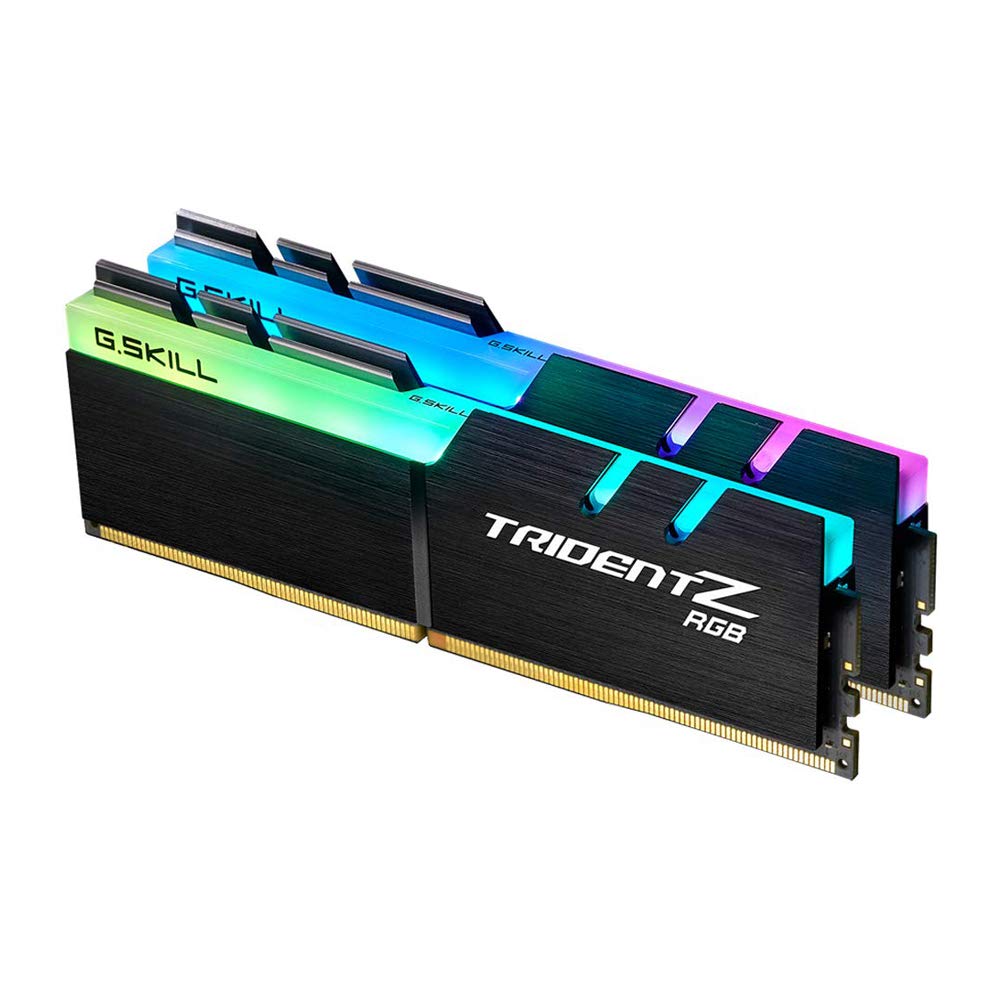G.SKILL Trident Z RGB 16GB (2*8GB) 3200 Mhz DDR4 Desktop Memory RAM - F4-3200C16D-16GTZR