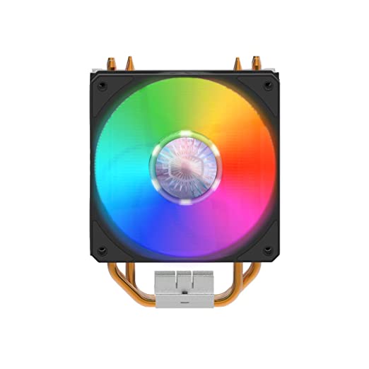 Cooler Master Hyper 212 ARGB CPU Air Cooler with 4 Direct Contact Heatpipes and SickleFlow 120 ARGB Fan
