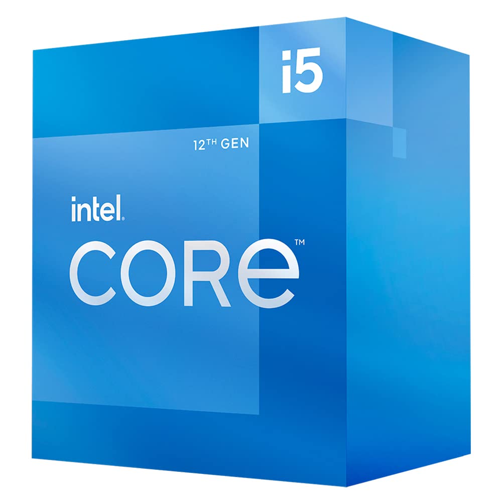 Intel Core i5 12400F 12 Gen Generation Desktop PC Processor CPU with 18MB Cache and up to 4.40 GHz Clock Speed 3 Years Warranty with Fan DDR5 and DDR4 RAM Support LGA 1700 Socket