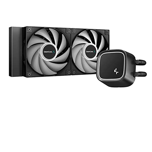 Deepcool LE500 240mm LED Liquid CPU Cooler/AIO | Support Intel LGA1700/1200/1151/1150/1155 & AMD AM5/AM4 - R-LE500-BKLNMC-G-1