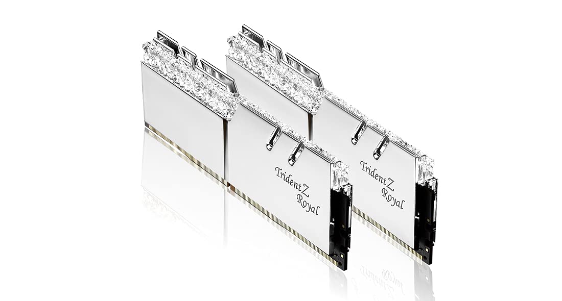 G.SKILL Trident Z Royal 16GB (2 * 8GB) DDR4 3600MHz CL16-19-19-39 1.35V Desktop Memory RAM - F4-3600C16D-16GTRSC