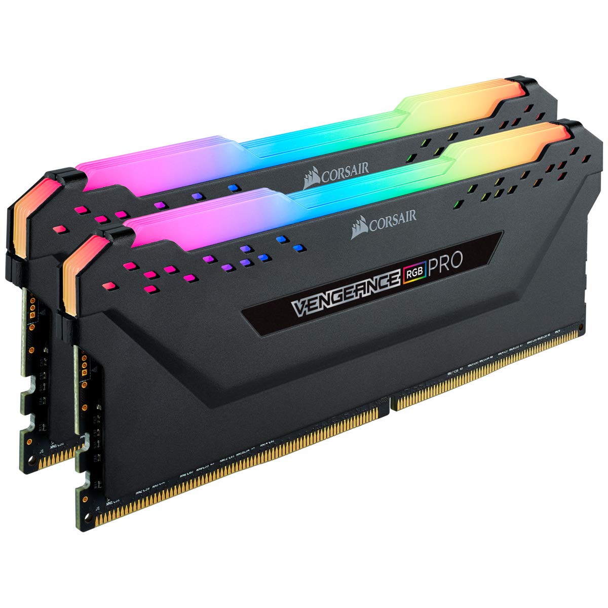 CORSAIR Vengeance RGB PRO 32GB (2x16GB) DDR4 3600 (PC4-28800) C18 AMD Optimized Memory – Black