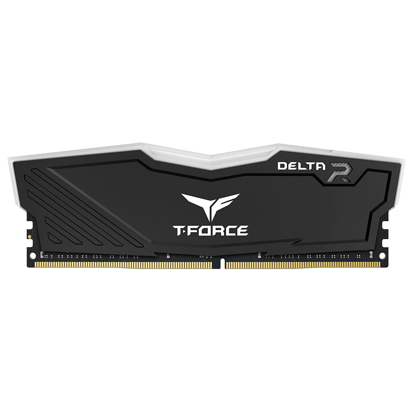 TEAMGROUP T-Force Delta RGB DDR4 16GB (8GBx2) 3200MHz (PC4-25600) CL16 Desktop Memory Module ram TF3D416G3200HC16CDC01 - Black