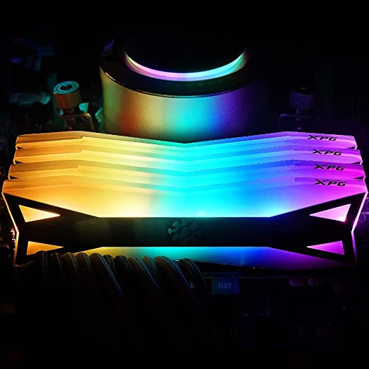 ADATA XPG SPECTRIX D60G RGB 8GB (1x8GB) DDR4-3200 U-DIMM Desktop Memory - AX4U320038G16A-ST60