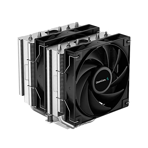 Deepcool AG620 Dual-Tower 120mm CPU Air Cooler/CPU Fan | Support Intel- LGA2066/2011-v3/2011/1700/1200/1151/1150/1155 & AMD- AM5/AM4 - R-AG620-BKNNMN-G-1