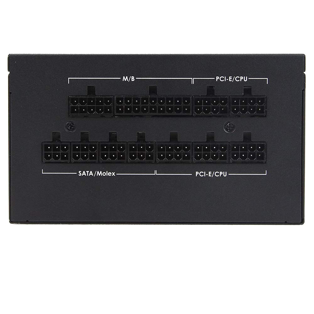 Antec HCG Gaming Series HCG750 Gold 750W Power Supply 750 Watts 80 Plus Gold PSU with Full Modular, 120mm FDB Fan, Japanese Capacitors, ATX12V 2.4, 10 Years Support