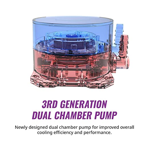 Cooler Master MasterLiquid ML240L ARGB V2, Close-Loop AIO CPU Liquid Cooler, 3rd Gen Dual Chamber Pump, Dual SickleFlow 120mm for AMD Ryzen/Intel LGA 1200/1151 (MLW-D24M-A18PA-R2)