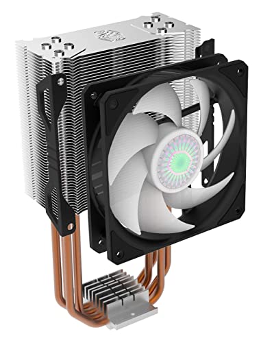 Cooler Master Hyper 212 ARGB CPU Air Cooler with 4 Direct Contact Heatpipes and SickleFlow 120 ARGB Fan