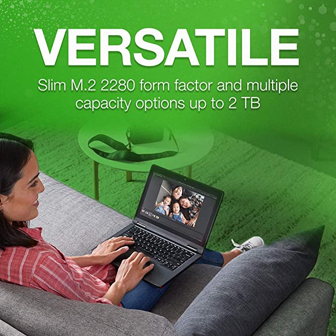 Seagate Barracuda Q5 SSD 500GB/2TB up to 2400 MB/s - Internal M.2 NVMe PCIe Gen3 ×4, 3D QLC for Desktop or Laptop, 1-Year Rescue Services (ZP500CV3A001)