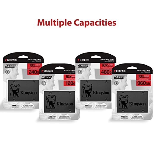 Kingston Q500 240GB/480GB/960GB SATA3 2.5 SSD (SQ500S37/240G)