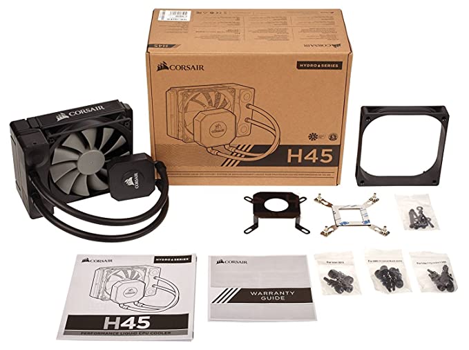 Corsair Hydro CW-9060028-WW All-in-One Liquid CPU Cooler (Black)