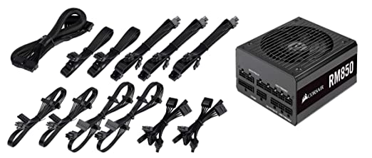 Corsair RM850 80 Plus Gold Power Supply (CP-9020196-UK) - 10 Year Warranty - 2019 Model Visit the Corsair Store