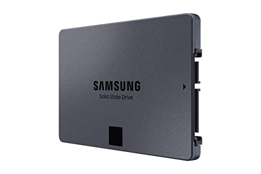 Samsung 870 QVO 1TB/2TB/4TB/8TB SATA cm 6.35 cm (2.5") Internal Solid State Drive (SSD) (MZ-77Q1T0BW)