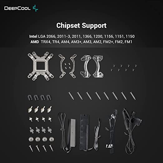 DEEPCOOL Castle 360 EX ARGB Addressable RGB LED CPU Liquid Cooler I AIO Support Intel LGA2066/2011-v3/2011/1700/1200/1151/1150/1155 I AMD sTRX4/sTR4/AM4 - DP-GS-H12W-CSL360EX-AR