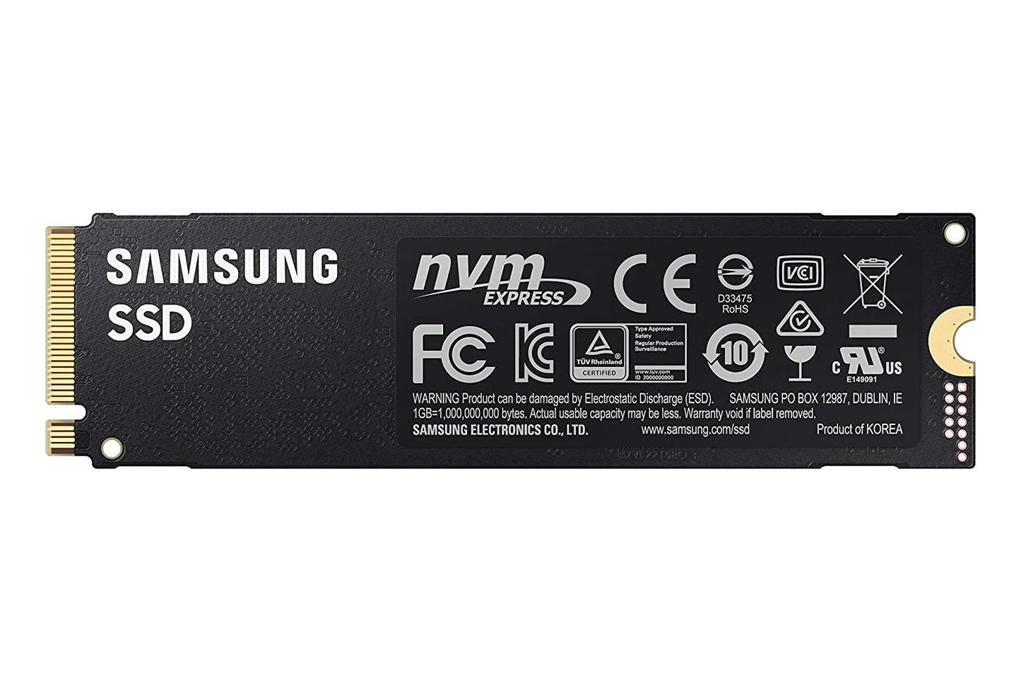 SAMSUNG 980 PRO 500GB/1TB PCIe NVMe Gen4 Internal Gaming SSD M.2 (MZ-V8P1T0B)