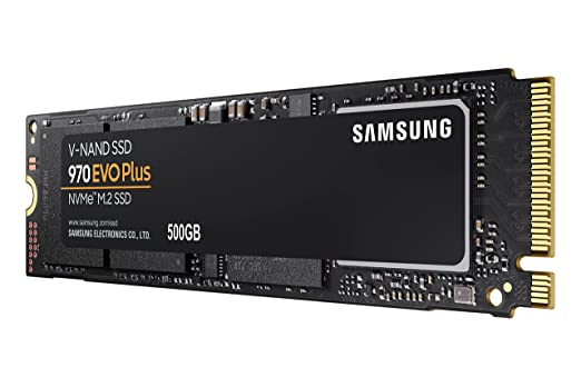 Samsung 970 EVO Plus 250GB/500GB/1TB PCIe NVMe M.2 (2280) Internal Solid State Drive (SSD) (MZ-V7S500)