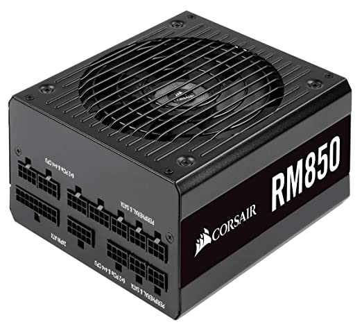 Corsair RM850 80 Plus Gold Power Supply (CP-9020196-UK) - 10 Year Warranty - 2019 Model Visit the Corsair Store