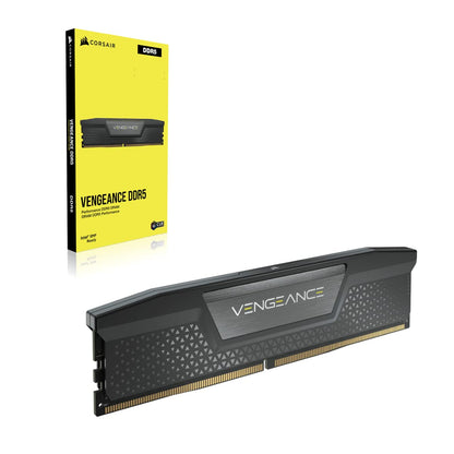 CORSAIR Vengeance 16GB RAM (1x16GB) DDR5 DRAM 5200MHz Memory Kit Black CMK16GX5M1B5200C40