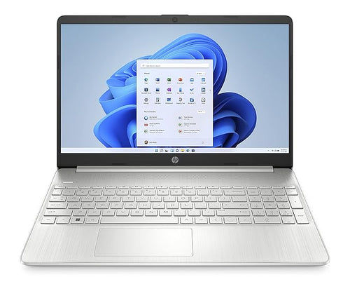 HP Laptop 15 12th Gen Intel Core i3 1215U, 15.6-inch(39.6 cm) FHD, Anti-Glare Laptop (8GB /512GB/Intel UHD Graphics/Backlit KB/Win 11/Dual Speakers/1.69kg/Natural Silver, 15s-fq5186TU