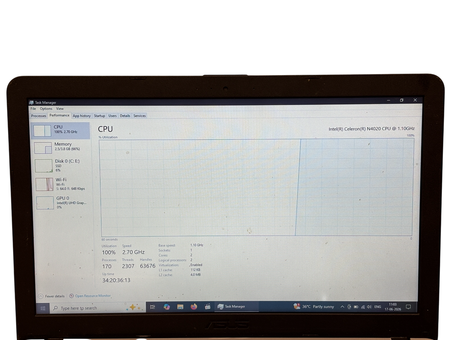 Asus X543m  S284