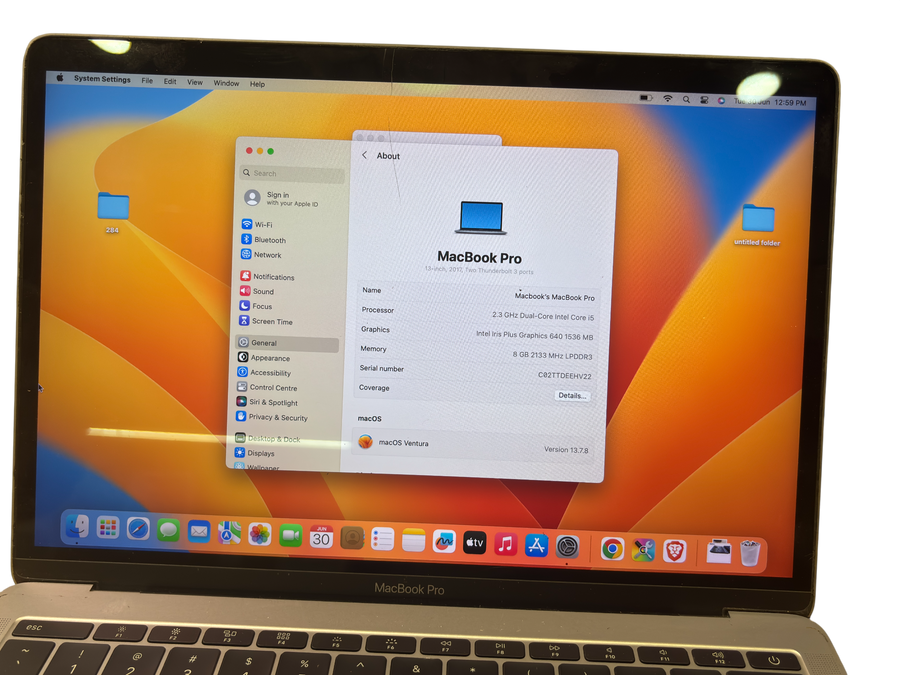 Macbook Pro  A1708   s290