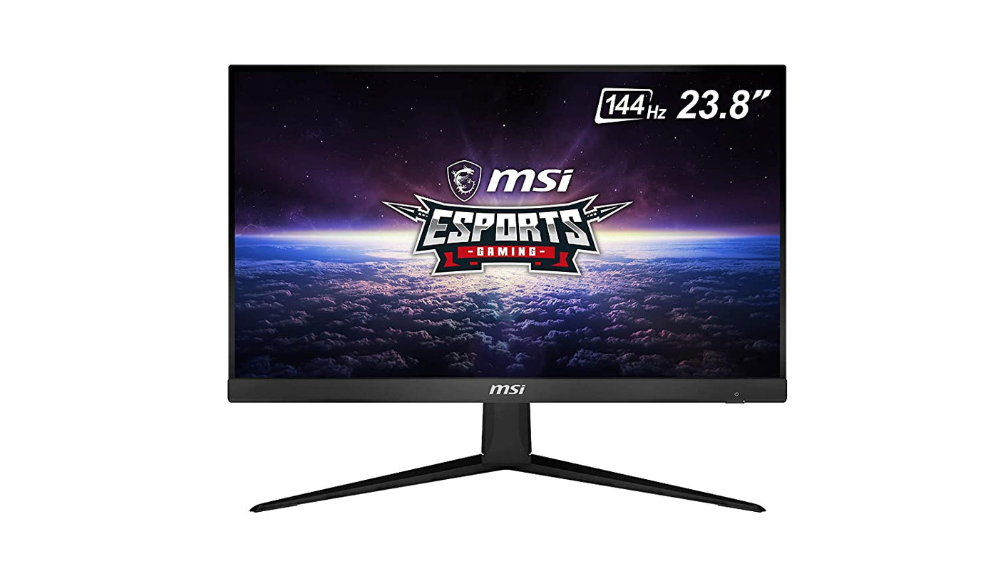 MSI G241, 24" Gaming Monitor, 1920 x 1080 (FHD), IPS, 1ms, 144Hz, FreeSync, HDMI, Displayport, Tilt,