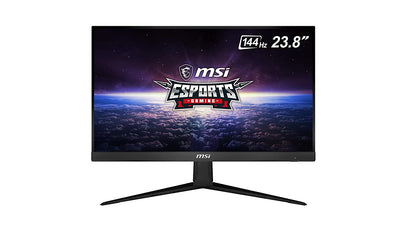 MSI G241, 24" Gaming Monitor, 1920 x 1080 (FHD), IPS, 1ms, 144Hz, FreeSync, HDMI, Displayport, Tilt,