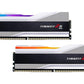 G.Skill Trident Z5 RGB Series (Intel XMP) 64GB (2 x 32GB) 288-Pin SDRAM DDR5 6000 CL30-40-40-96 1.40V Dual Channel Desktop Memory F5-6000J3040G32GA2-TZ5RS (Metallic Silver)