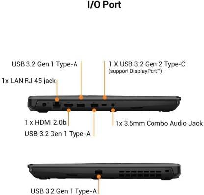 ASUS TUF F17 FX706HCB-HX193T i7-11600H/ RTX3050-4GB/ 8G+8G/ 512G SSD/ 17.3 FHD-144hz/ Backlit KB- 1 Zone RGB/ 90Wh/ / 2B-Graphite Black