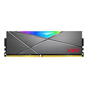 XPG ADATA SPECTRIX D50 DDR4 RGB 16GB (1x16GB) 3200MHz CL16 Desktop Memory RAM - ‎AX4U3000716G16A-ST50