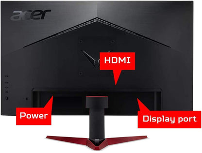 Acer Nitro Vg270 S 27 Inch (68.58 Cm) Led 1920 x 1080 Pixels Full Hd IPS Gaming Monitor I 0.5 Ms Response Time I 165Hz Refresh Rate I HDR 10 I AMD Radeon Free Sync I (2 X Hdmi 1 X Dp Ports) (Black)