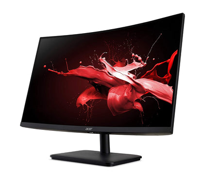 Lenovo Gaming G-Series Curved 27 inch (68.58cm) FHD VA Monitor | 165Hz, 1ms, AMD FreeSync Premium, 90% DCI-P3, 2x3W Speakers, HDMI, DP, Height Adjust Tilt Stand, TUV Eyesafe Certified - G27c-30