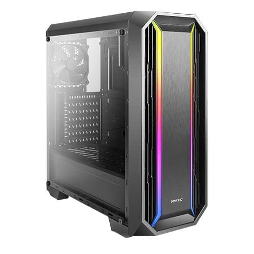 Antec NX201 Mid Tower Gaming Cabinet/Computer Case | Support ATX,Micro-ATX,ITX | 1 x 120mm Fan in Rear