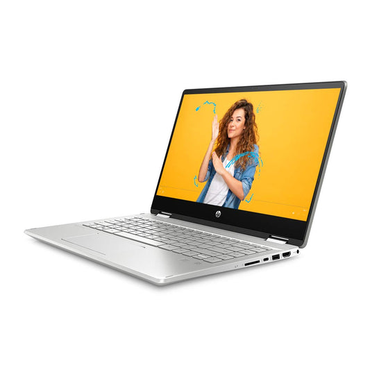 HP Pavilion x360 Core i3 Touchscreen 14-inch FHD Laptop (i3-10110U/8GB/256GB SSD/Win 10/MS Office/Mineral Silver/1.6kg), 14-dh1181tu
