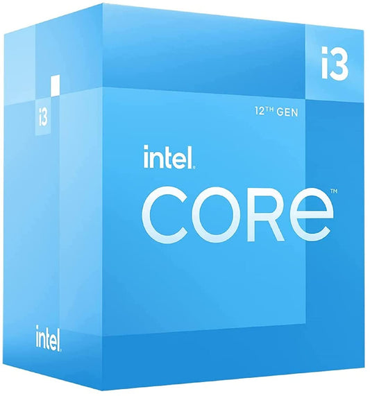 Intel Core i3 (12th Gen) i3-12100 Quad-core (4 Core) 3.30 GHz Processor - Retail Pack