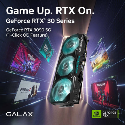 GALAX GeForce RTX 3090 SG (1-Click OC) 24GB GDDR6X 384-bit DP*3/HDMI Graphics Card