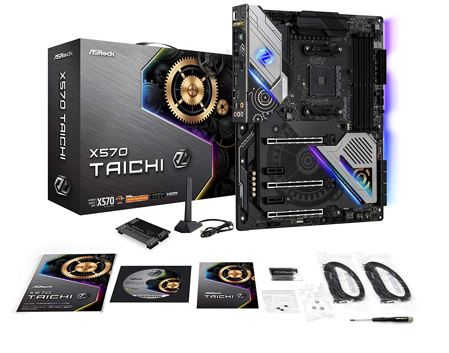 Asrock x570 taichi atx clearance am4 motherboard