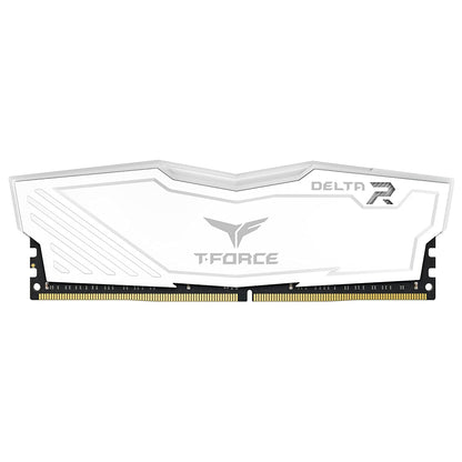 TEAMGROUP T-Force Delta RGB DDR4 16GB (8GBx2) 3200MHz (PC4-25600) CL16 Desktop Memory Module ram TF3D416G3200HC16CDC01 - Black