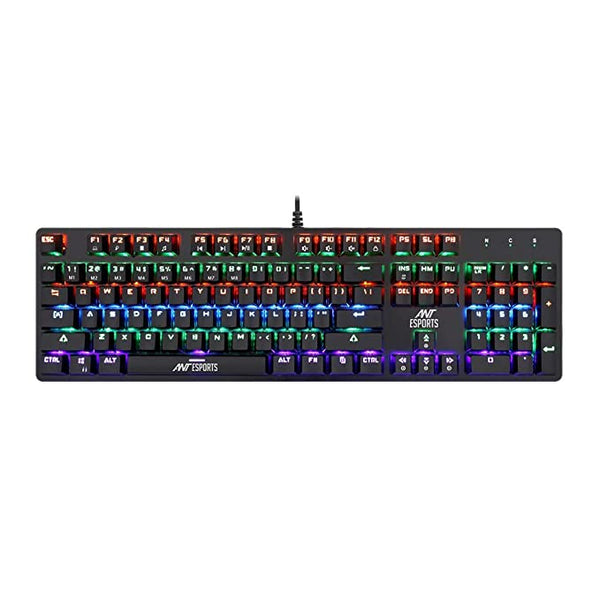 Ant Esports MK3200 Wired Mechanical RGB Gaming Keyboard with Outemu Blue Switches