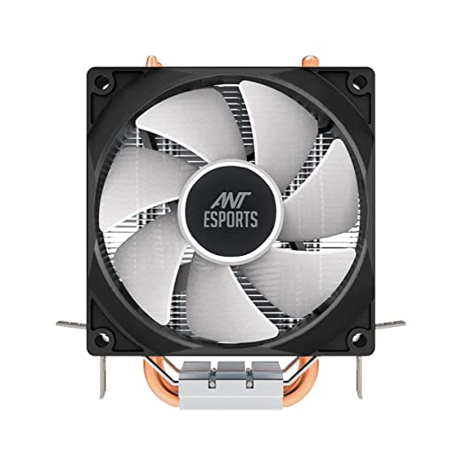Ant Esports ICE-C200 CPU Cooler/CPU Fan with Rainbow LED Fan | Support - Intel LGA1150, LGA1151, LGA1155, LGA1156, LGA1200, LGA1700 & AMD FM1, FM2, AM2, AM3, AM4