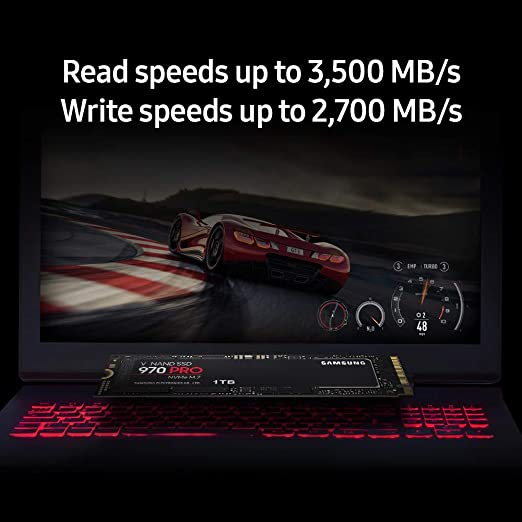 Samsung 970 PRO NVMe M.2 1TB Internal Solid State Drive (SSD) (MZ-V7P1T0BW)