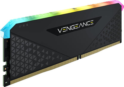 CORSAIR Vengeance RGB PRO 32GB (2x16GB) DDR4 3600 (PC4-28800) C18 AMD Optimized Memory – Black