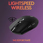 Logitech G304 Lightspeed Wireless Gaming Mouse, Hero Sensor, 12,000 DPI, Lightweight, 6 Programmable Buttons, 250h Battery Life, On-Board Memory, Compatible with PC/Mac - Black