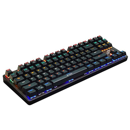 Ant Esports MK1000 Multicolour LED Backlit Wired TKL Mechanical Gaming Keyboard with Blue Switches