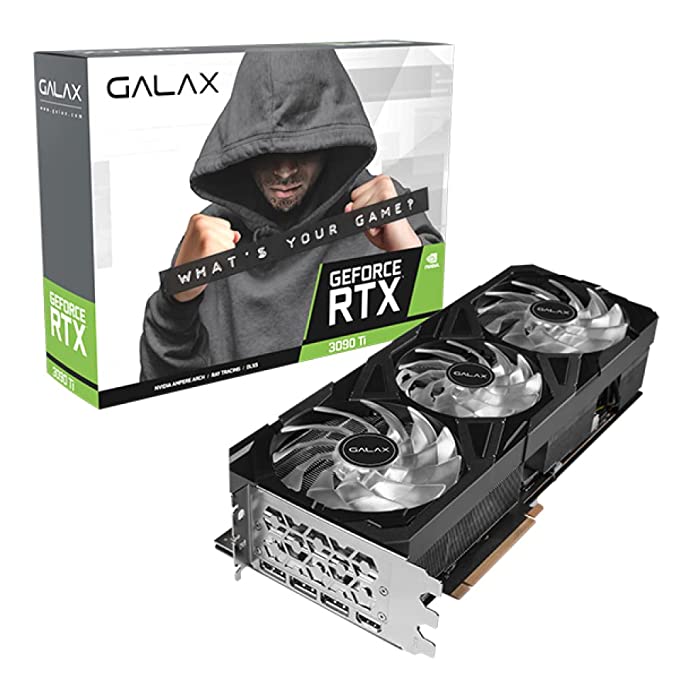 GALAX GeForce RTX™ 3090 Ti EX Gamer (1-Click OC Feature) 24GB GDDR6X 384-bit DP*3/HDMI - 39IXM5MD6HEX